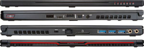 Крутий Потужний Ігровий ноутбук MSI GS63VR 7RF Stealth Pro 15.6" i7 7700HQ Nvidia GTX 1060 6GB 16GB +SSD