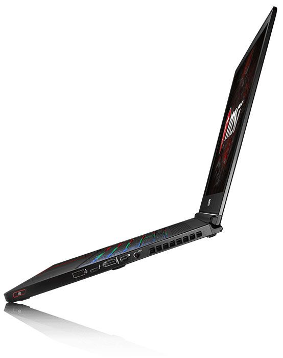 Крутий Потужний Ігровий ноутбук MSI GS63VR 7RF Stealth Pro 15.6" i7 7700HQ Nvidia GTX 1060 6GB 16GB +SSD