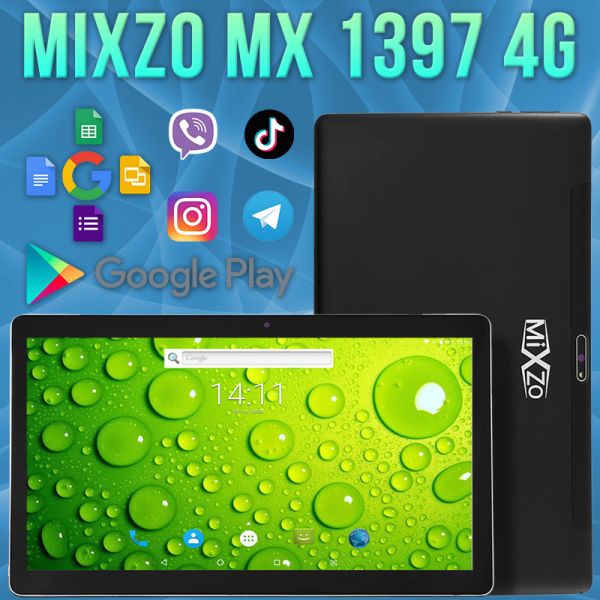 Уценка Планшет MiXzo MX1397 4G 11.6'' 6GB/32GB BT FM GPS + чехол