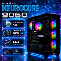 Игровой ПК NeuroCore 9060 | Ryzen 5 7500F | RX 9060 8GB | 32GB DDR5 |SSD 1ТB