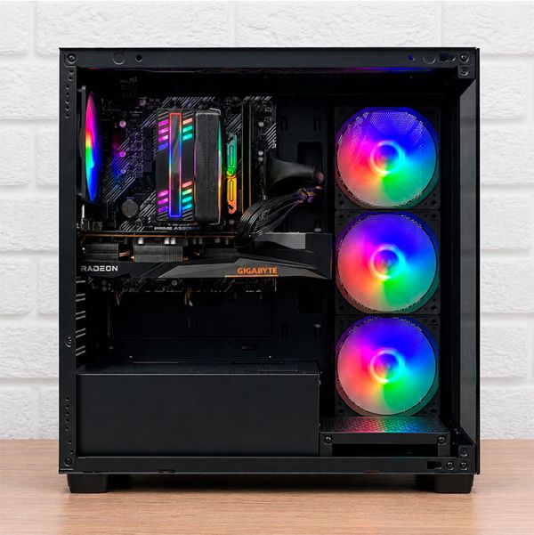 Игровой ПК CyberWolf 4060 | Ryzen 5 5600 | RTX 4060 8GB | 16GB DDR4  |SSD 1ТB | Монитор 27 QHD 165Hz