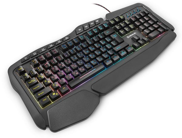 Клавиатура проводная REAL-EL 8900 Gaming RGB Macro