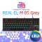 Клавиатура проводная REAL-EL M 05 Grey