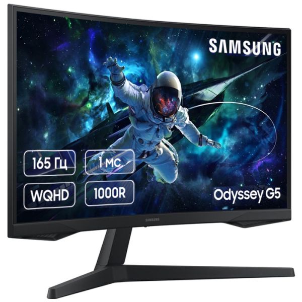 Монитор 27'' Samsung Odyssey G5 S27CG550 Black