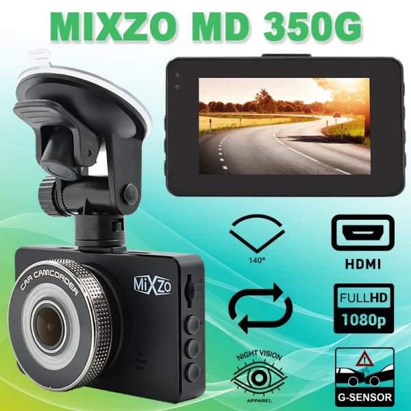 Видеорегистратор MiXzo MD-350G 3'' FULL HD HDMI