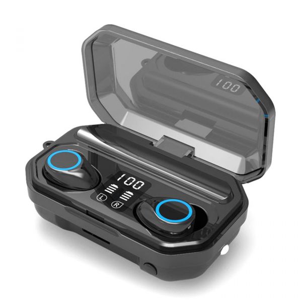 Беспроводные Bluetooth наушники TWS M12 Black(ОРИГИНАЛ)