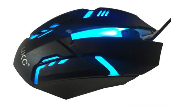 Игровая клавиатура и оптическая мышь UKC 5559 С ПОДСВЕТКОЙ