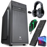 Мультимедійний комп'ютер Intel i7 4x3.9GHz 16GB RAM + SSD M.2 +Клавіатура + миша + навушники (ZEVS PC 6900U)