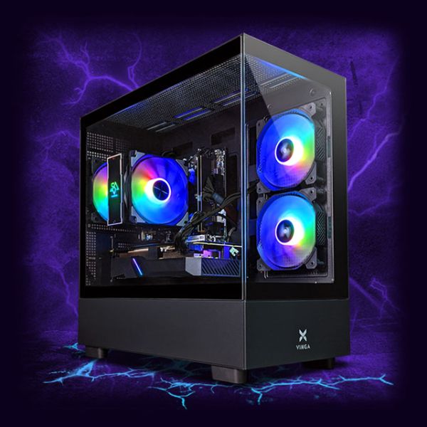 Ігровий комп'ютер  "MiXzo Force 1660 Super" | GeForce GTX1660 Super 6GB | Intel Xeon E5-2667 v3 |SSD M.2 | Wi-Fi | WIN11| Монітор 27" 100Hz| Ігровий набір