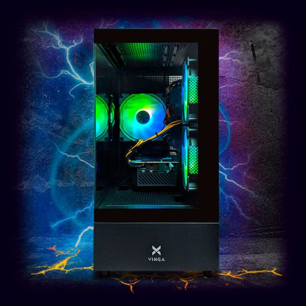 Ігровий комп'ютер  "MiXzo Force 1660 Super" | GeForce GTX1660 Super 6GB | Intel Xeon E5-2667 v3 |SSD M.2 | Wi-Fi | WIN11| Монітор 27" 100Hz| Ігровий набір
