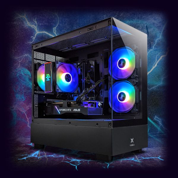 ИГРОВАЯ сборка "BlazePoint 5070" | GeForce RTX 5070 12GB | Ryzen 7 5700X3D |SSD M.2 | Wi-Fi | WIN11