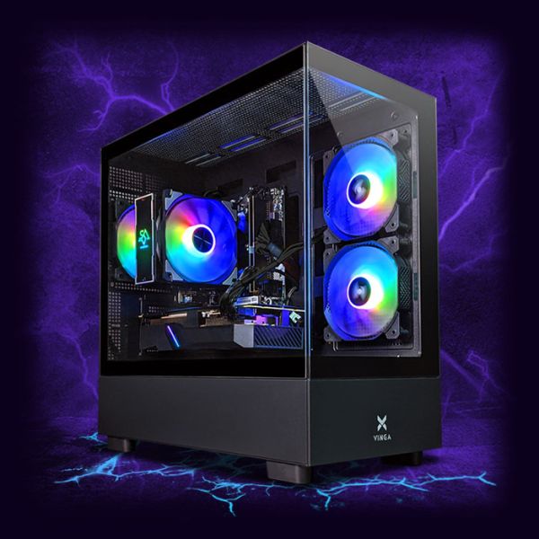 ИГРОВАЯ сборка "RushPoint 1060" |GTX 1060 6GB | AMD Ryzen 5 2600 |SSD M.2 | Wi-Fi | WIN11| Монитор LED IPS 24"| Игровой набор