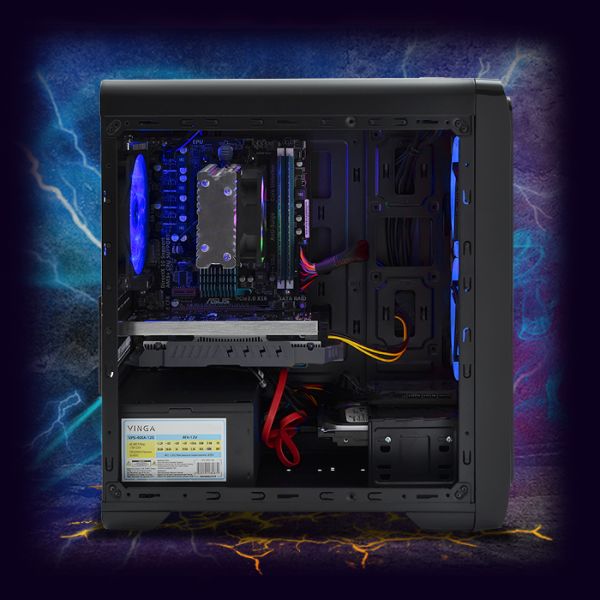 ИГРОВАЯ сборка "GLADIATOR i5" | RX 570 8GB| Core i5 |SSD M.2 | Wi-Fi | WIN10