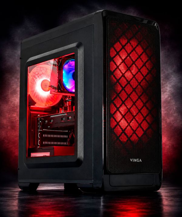 ИГРОВАЯ сборка "ZEVS PC 10000M2" |GTX 1060 3GB | AMD Ryzen 5 6 ядер |SSD M.2 | Wi-Fi | WIN11| Монитор LED IPS 24"| Игровой набор