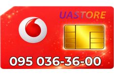 Красивий номер Водафон 095-036-36-00 (0950363600)