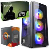 Ігровий комп'ютер RYZEN 7 8 ядер + RTX 2060 SUPER 8GB +32GB DDR4+SSD M.2(ZEVS PC12720PRO)