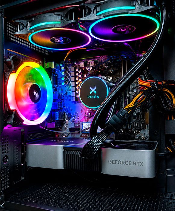 Игровой ПК "ZEVS PC 13650R" | Ryzen 5 7500F | RTX 4060TI 8GB | 32GB DDR5 |SSD 1TB | Монитор 27 QHD 165Hz