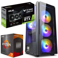 Игровой компьютер RYZEN 7 16 потоков + RTX 3060 12GB + 16GB + SSD M.2 (ZEVS PC14150PRO)